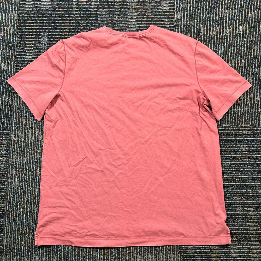 Banana Republic Authentic Tee XXL Tall 2XLT Pink Supima Cotton Pocket T-Shirt
